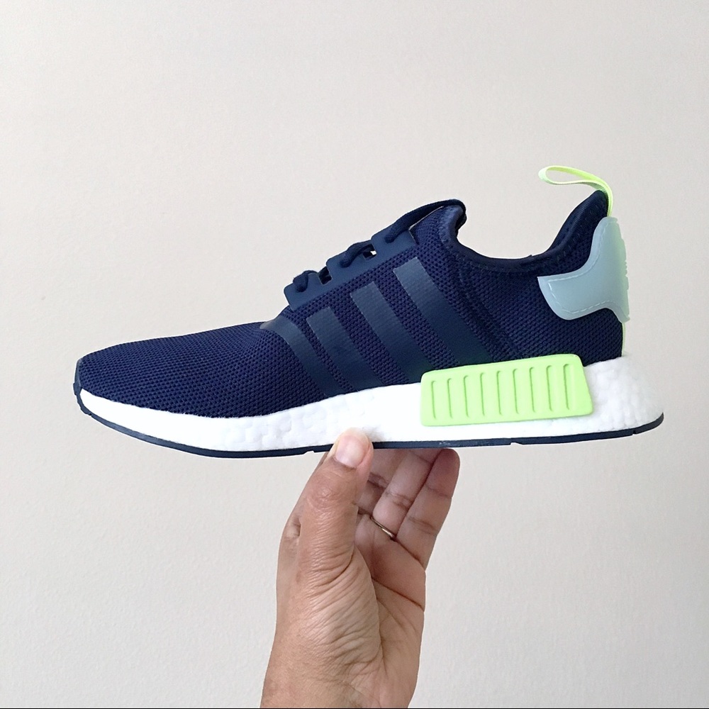 Adidas NMD R1 Navy Blue - Picture 5 of 8